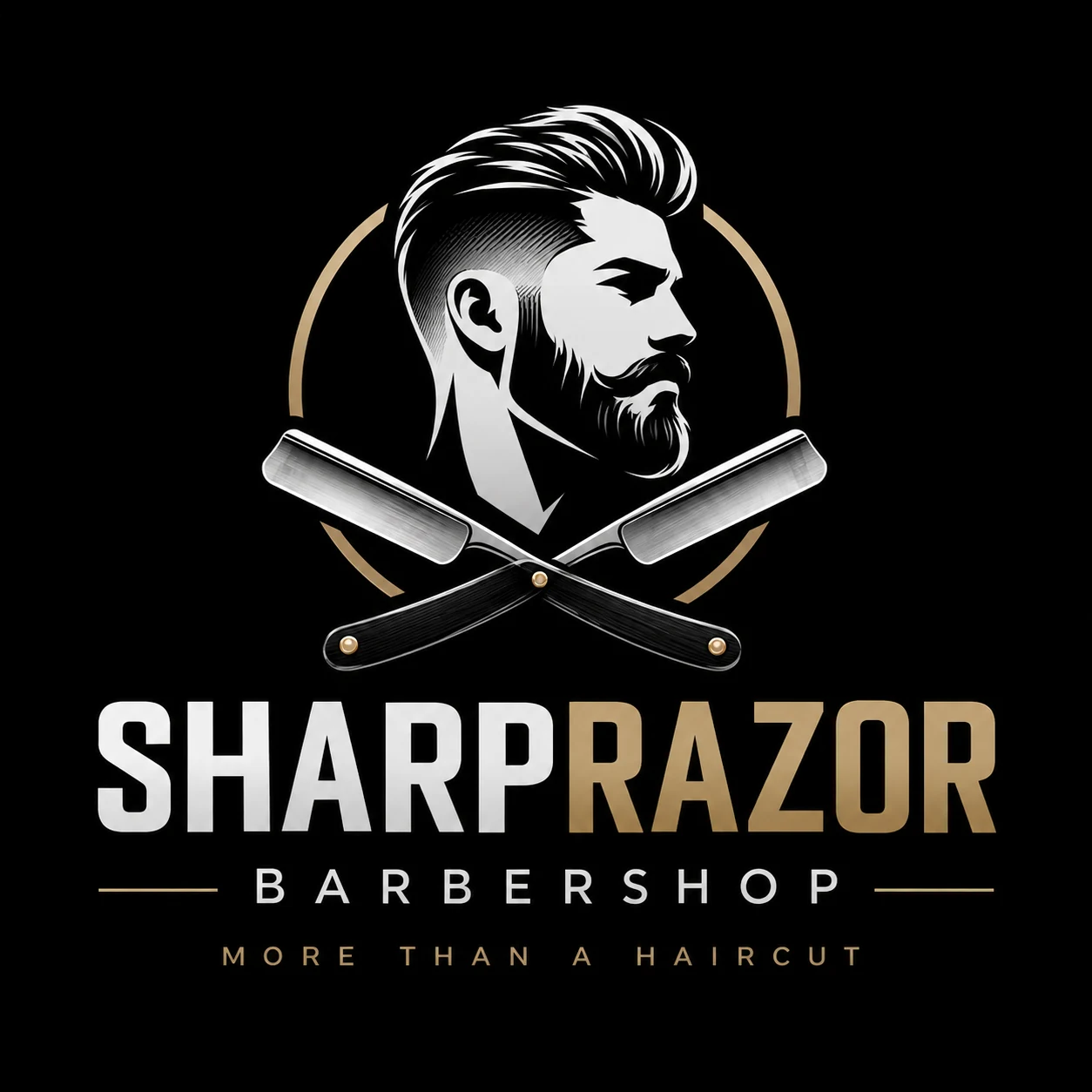 Identitate vizuală Sharp Razor